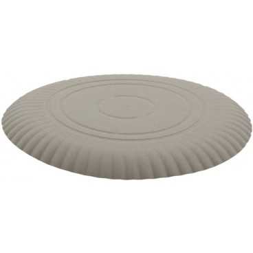 Farfurii albe din carton R2, D263 mm