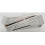 1400CABG Caserole din carton pentru panini, 195 x 75 mm, kraft natur
