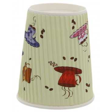 0200-CRTP3 PAH CART RIPPLED TEACUP   8OZ D80 /40 25/BX