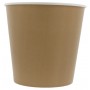 1300-04CS Boluri din carton tip bucket, kraft natur + alb, Ø 218 mm, 5100cc
