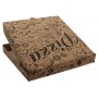 #PZA-4300 Cutii pizza, natur, colturi drepte, 280 x 280 x 35 mm