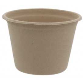 1200-04CS74 Cupe biodegradabile din trestie de zahar, natur, D74, 140 cc