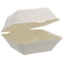 #CTR-CRTALB-1400 Meniuri din carton cu capac atasat, 90 x 85 x 72 mm, albe