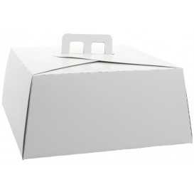 #GLT-3600 Cutii tort, albe, din carton gros, 300 x 300 mm
