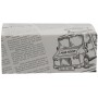 1400CA Meniuri din carton cu clapeta, 175 x 105 x 70 mm, ziar