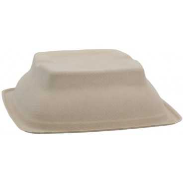 Caserole biodegradabile, natur, patrate, L180,   750cc
