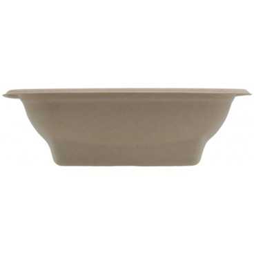 Caserole biodegradabile, natur, patrate, L180,   750cc