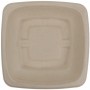 Caserole biodegradabile, natur, patrate, L180,   750cc