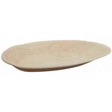 0900 FARFURII PALM OVALE D260X160X25 /25 8/BX