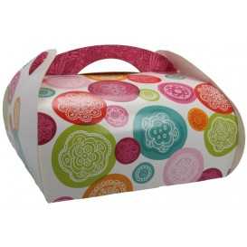 #GLT-3600-CMD Cutii tort din carton cu maner, IRIS, CT4, M0300