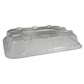 #EVN-BIO-3200-345240-C Capace transparente din PET, drept., DOME, 345 x 240 mm