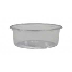 #SIND-1400-PCR-D101-1 Caserole din PP, transparente, rotunde, cu capac separat, 130 cc, D101 mm