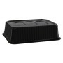 1400PP-CS-180X132 EURO BOX NEGRU   750CC /50 12/BX