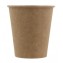 0200-CRTP1 Pahare din carton cu perete simplu, kraft natur, Ø 90 mm, 10oz
