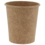 0200-CRTP1 Pahare din carton cu perete simplu, kraft natur, Ø 73 mm, 7oz