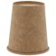 0200-CRTP1 Pahare din carton cu perete simplu, kraft natur, Ø 73 mm, 7oz