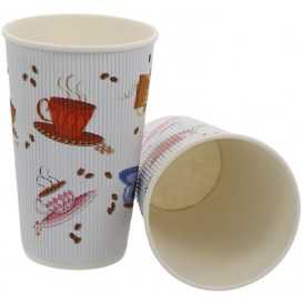 0200-CRTP3 PAH CART RIPPLED TEACUP 16OZ D90 /25 20/BX