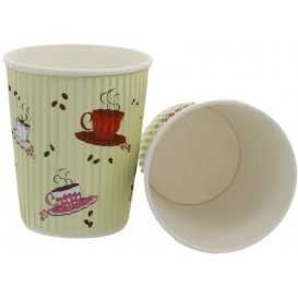 0200-CRTP3 PAH CART RIPPLED TEACUP 8OZ D80 /40 25/BX