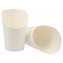#CTR-CRTALB-1300 Pahare din carton pentru wrapuri, Ø 80 mm, 150cc, albe