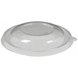 #CTR-BIO-1300-D170-C Capace din PET, transparente, rotunde, dome, fara aerisire, D170