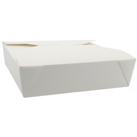 #CTR-CRTALB-1400 Meniuri carton 4 clapete, albe, 2910 ml