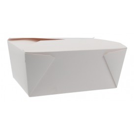 #CTR-CRTALB-1400 Meniuri carton 4 clapete, albe, 2880 ml