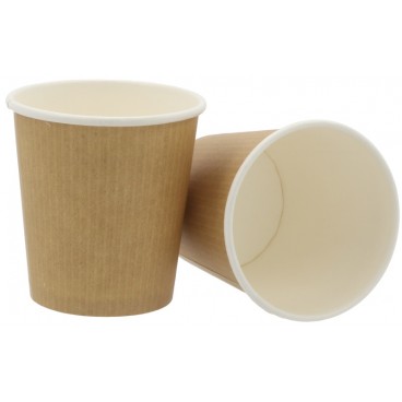 0200-CRTPLAP1 Pahare din carton + PLA cu perete simplu, Ø 62 mm, 4oz, knv print