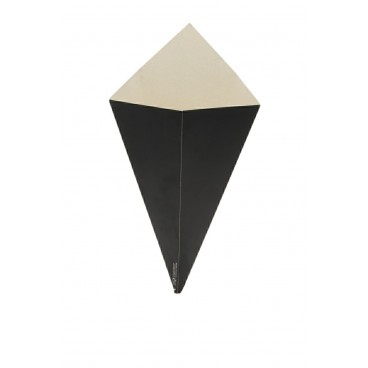 #CTS-1500 Corneturi din carton, negre, hexagon, M250