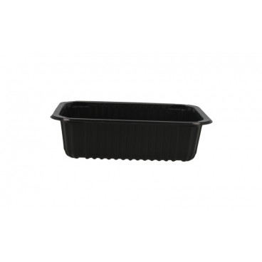 Z01@BSCLB-1400 Caserole termosudabile din PP, negre, pentru industrie, M187-50