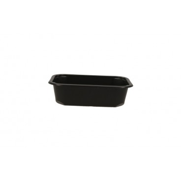 #CTR-SCS-PP-1400 Caserole termosudabile din PP pentru catering, negre, 160112-45C1