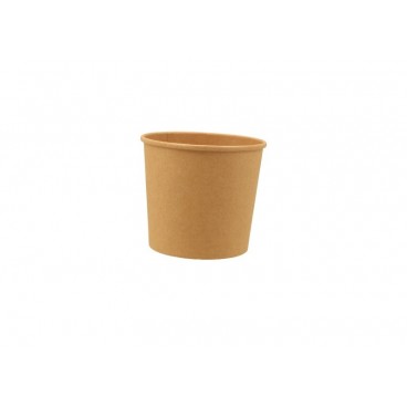 #E110A-@CLVLB-1300 Boluri din carton, kraft natur, D110, 20oz