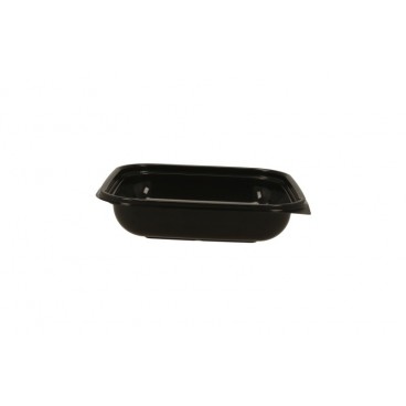 @BSCLB-1300-D189 Boluri din PET,  salad, negre,189 x 189 x 44 mm, 750 cc