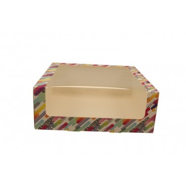 #A-3600 Cutii tort cu fereastra din carton, #ARTLINE, CT2, M0270