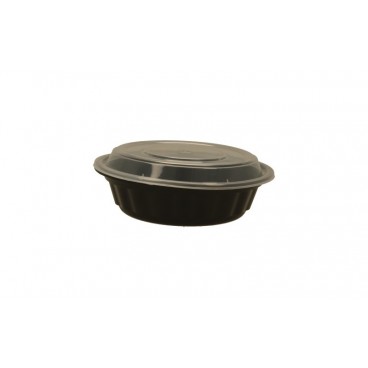 @STYLB-1300 Boluri plastic din PP negru cu capac in bax, CSB, PRIME, M0500