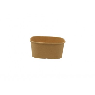 @ULTLB-1300-L132 Caserole carton, patrate, #KraftC, L132-0650 pentru salate