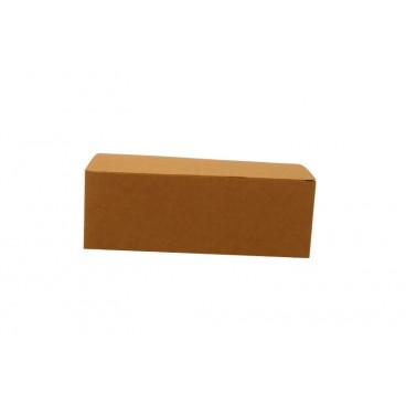 #SKNLB-1400 Meniuri din carton cu clapeta, kraft natur, 225 x 116 x 74 mm